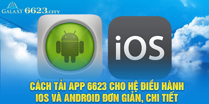 Cách tải app 6623 cho hệ điều hành IOS và Android đơn giản, chi tiết