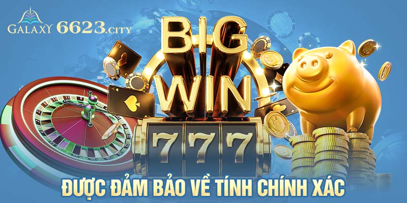 Được đảm bảo về tính chính xác khi chơi Roulette 6623